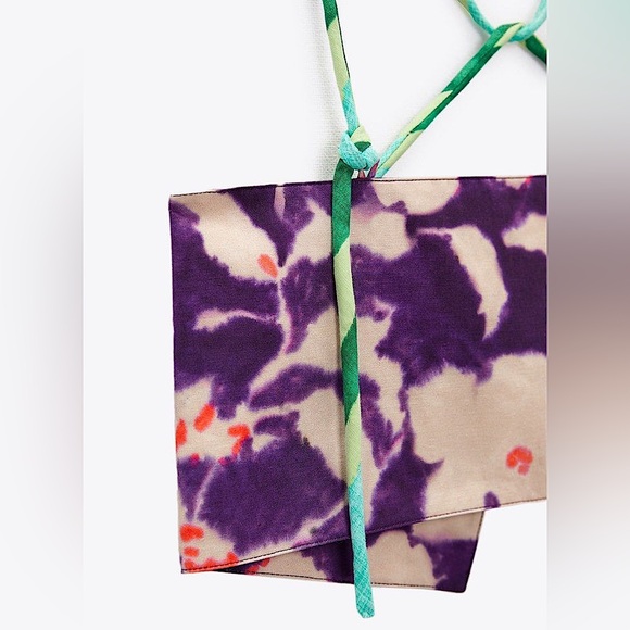 Zara Floral Linen Blend Top - Picture 5 of 15